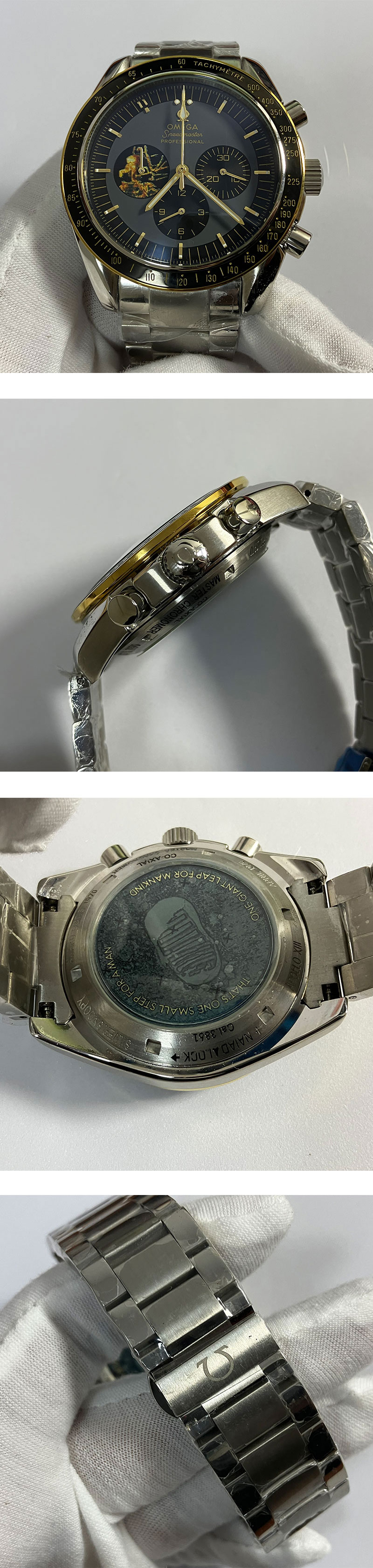 格安腕時計通販 310.20.42.50.01.001 スピードマスターアポロ11号50周年記念モデル 44mm クォーツムーブメント搭載！